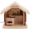 Weihnachtshütte "Leckereien" - 14 cm