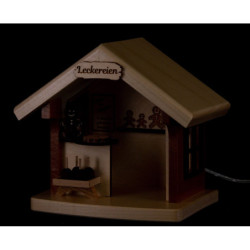 Weihnachtshütte "Leckereien" - 14 cm