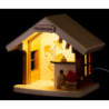 Weihnachtshütte "Strickereien" - 14 cm