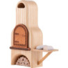 Räucherofen mit Christstollen - 15 cm