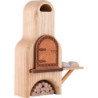 Räucherofen mit Christstollen - 15 cm