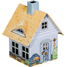 Metall-Räucherhaus "Strandhaus" - 9,8 cm