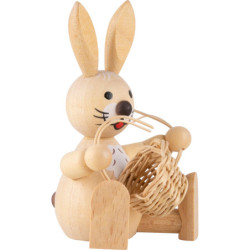 Easter Bunny at Basket Weaving - 7,5 cm / 3 inch
