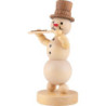 Snowman Musician Transverse Flute - 12 cm / 4.7 inch