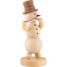 Snowman Musician Transverse Flute - 12 cm / 4.7 inch