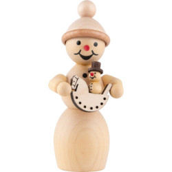 Snowwoman Toy Saleswoman - 10 cm / 3.9 inch