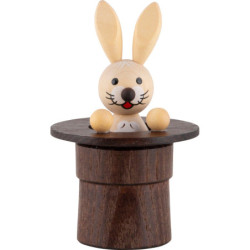 Easter Bunny in Top Hat - 9 cm / 3.5 inch