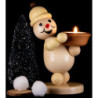 Schneemann Junior "Lichthalter" rechts - Mittelgroß - 20 cm