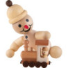 Snowman - Junior "with Locomotive" - Medium Size - 15 cm / 5.9 inch