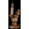 Schneemann Junior "Kerze" links - Groß - 29 cm