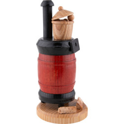 Smoking Stove with Pot - 17,5 cm / 6.9 inch