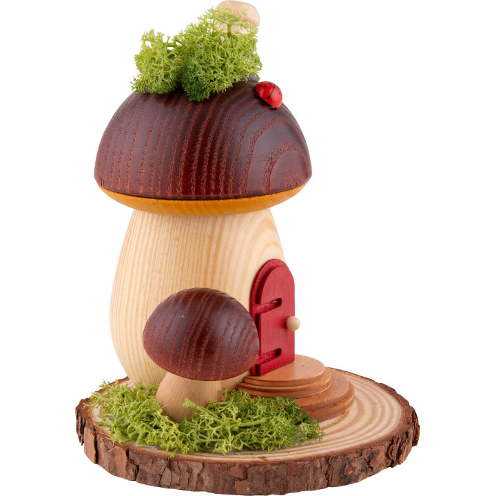 Räucher-Pilzhaus - 13 cm