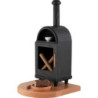 Smoker - Fireplace - 19 cm / 7.5 inch