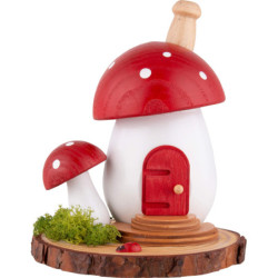 Smoker - Toadstool - 13 cm / 5.1 inch