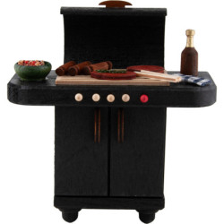 Räucher-Gasgrill - 13 cm