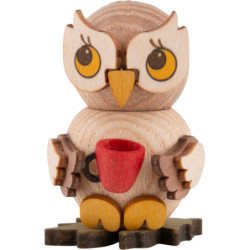 Owl Child with Cup - 4 cm / 1.6 inch