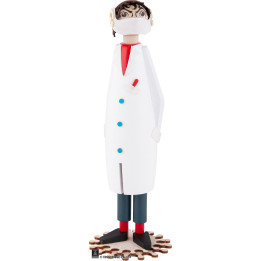 Smoker - Virologist - 26 cm / 10.2 inch