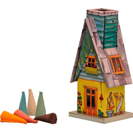 Metal Smoking Hut - Garden Hut - 11,5 cm / 4.5 inch