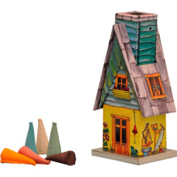 Metal Smoking Hut - Garden Hut - 11,5 cm / 4.5 inch