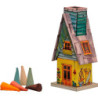 Metall-Räucherhaus Gartenhütte - 11,5 cm