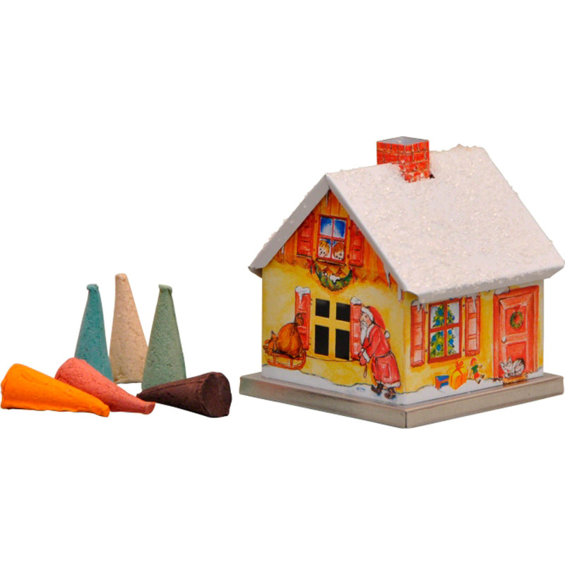 Metal Smoking Hut - Santa Claus - 6,5 cm / 2.6 inch