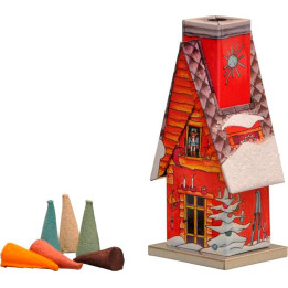 Metal Smoking Hut - Light Hut - 11,5 cm / 4.5 inch