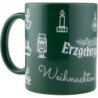 Kaffeetasse "Erzgebirge-Palast" - grün