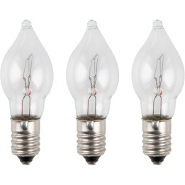Tapered Drop Bulb - E10 Socket - 8V/3W