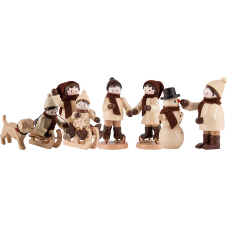 Snow time is Play Time - Thiel Figures in Motion