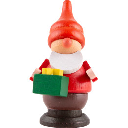 Dwarf with Present - 6 cm / 2.4 inch