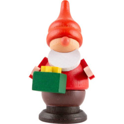 Dwarf with Present - 6 cm / 2.4 inch