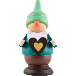 Dwarf with Heart - 6 cm / 2.4 inch