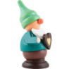 Dwarf with Heart - 6 cm / 2.4 inch