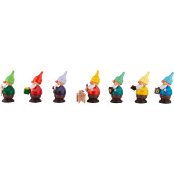 Sieben Zwerge - 6 cm