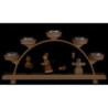 Candle Arch - Christmas Time - 32,5x16 cm / 12.8x6.3 inch