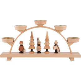 Schwibbogen Laternenkinder - 32,5x16 cm