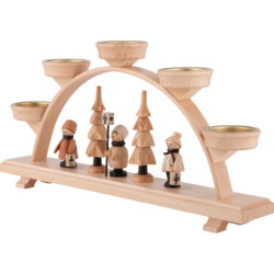 Schwibbogen Laternenkinder - 32,5x16 cm