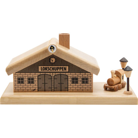 Räucherhaus Lokschuppen - 7,5 cm