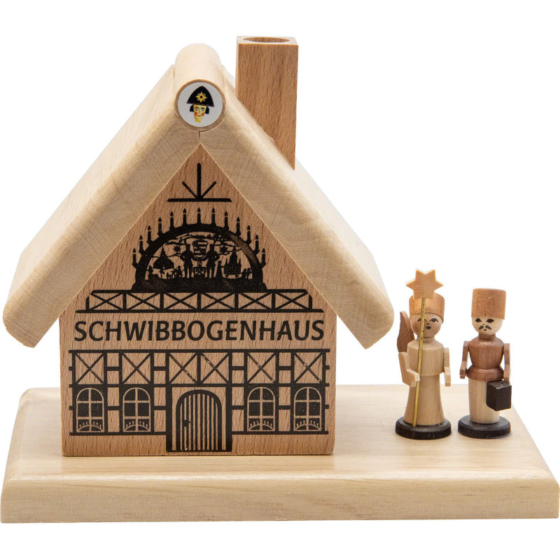 Smoking Hut Candle Arch House - 12 cm / 4.7 inch