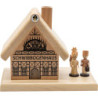 Räucherhaus Schwibbogenhaus - 12 cm