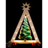Light Triangle with Step Tree - 36x47,5 cm / 14.2x18.7 inch