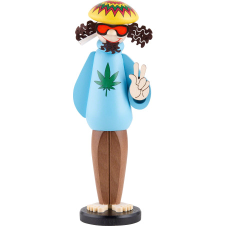 Räuchermännchen Bob der Kiffer - 26 cm