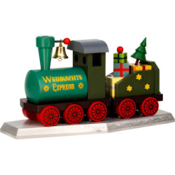 Smoker - Locomotive Christmas Express - 14 cm / 5.5 inch