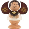 Star Angel with Heart - Natural - 4,5 cm / 1.8 inch