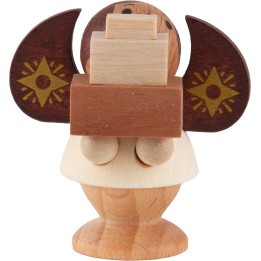 Star Angel with Gifts - Natural - 4,5 cm / 1.8 inch