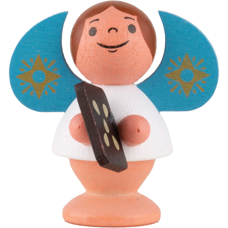 Star Angel with Gingerbread - Colored - 4,5 cm / 1.8 inch