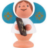 Star Angel with Gingerbread - Colored - 4,5 cm / 1.8 inch