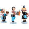 Winter Children Waiter Group - 3 pcs. - blue - 7 cm / 2.8 inch