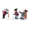 Winter Children Snowball Kids - 3 pcs. - purple - 7 cm / 2.8 inch