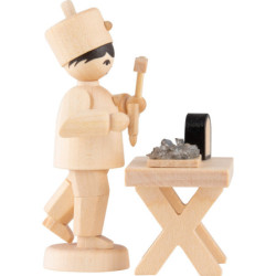 Bergmann mit Scheidebank natur - 7 cm